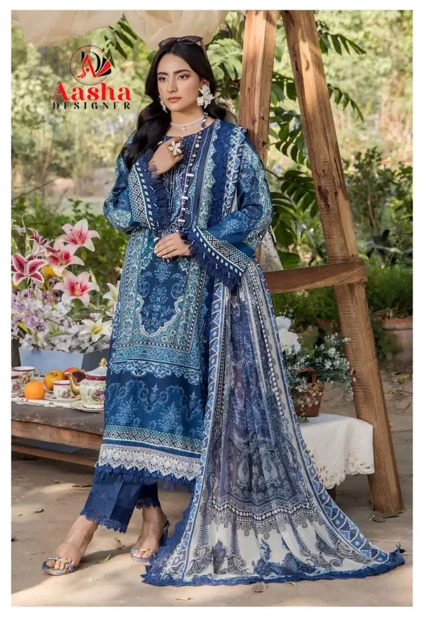 SUPER HIT DESIGN NO. 1201 BY AASHA DESIGNER